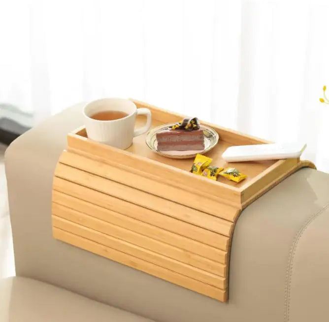 Foldable Sofa Arm Storage Tray