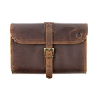 Leather Hanging Toiletry Bag – Moonster