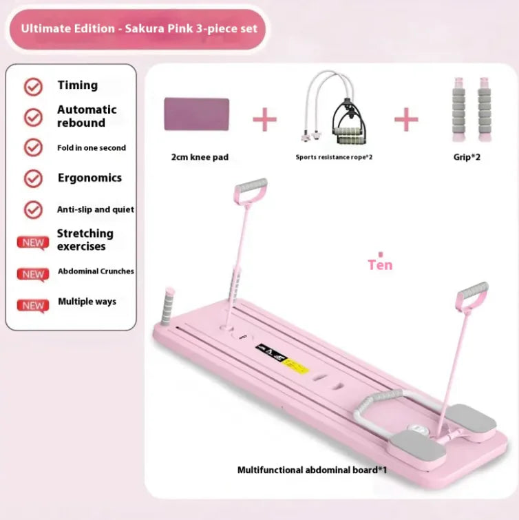 Household Abdominal Wheel Fitness Board (Multi-Functional Trainer)