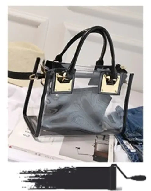 Transparent Jelly Crystal Handbag